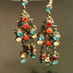 Colorful Chandelier Earrings